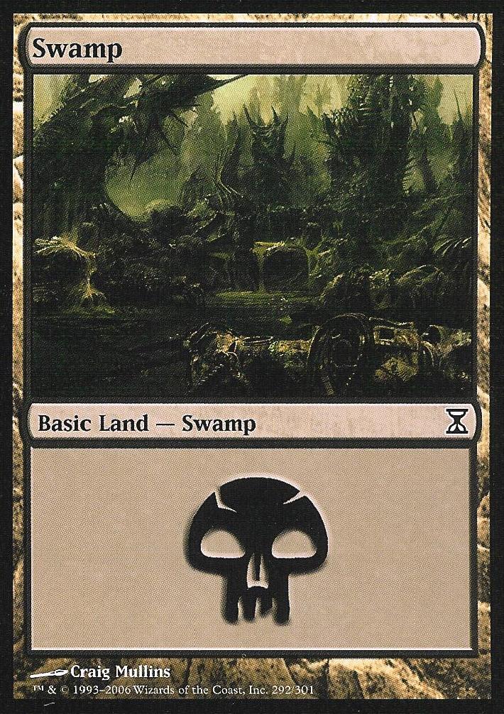 Swamp (292) (Time Spiral) Light Play
