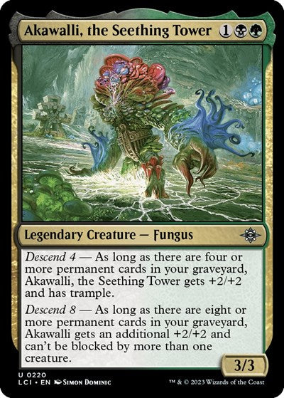Akawalli, the Seething Tower (The Lost Caverns of Ixalan) Light Play