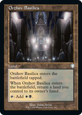 Orzhov Basilica (Commander: The Brothers' War) Light Play