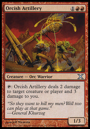 Orcish Artillery (10th Edition) Light Play