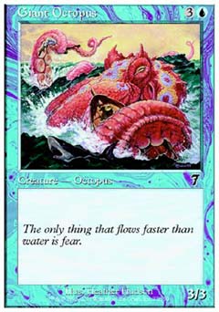 Giant Octopus (7th Edition) Light Play
