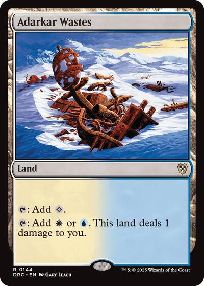 Adarkar Wastes (Commander: Aetherdrift) Light Play