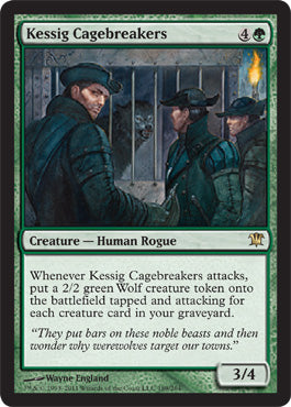 Kessig Cagebreakers (Innistrad) Damaged / Poor