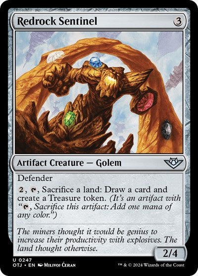 Redrock Sentinel (Outlaws of Thunder Junction) Light Play