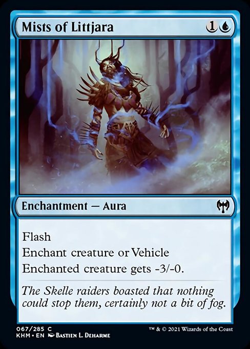Mists of Littjara (Kaldheim) Light Play Foil