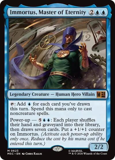 Immortus, Master of Eternity (Commander: Marvel Super Heroes) Light Play
