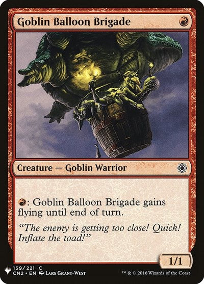 Goblin Balloon Brigade (Mystery Booster) Light Play