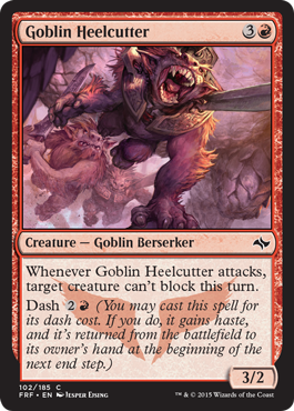 Goblin Heelcutter (Fate Reforged) Medium Play