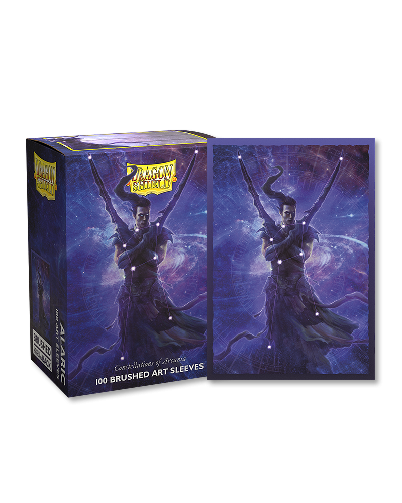 Dragon Shield - Alaric - Constellations - Brushed Art Sleeves - Standard Size