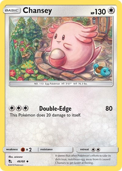 Chansey (Hidden Fates) Light Play