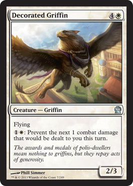 Decorated Griffin (Theros) Light Play