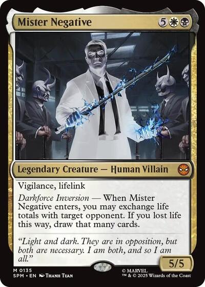 Mister Negative (Marvel's Spider-Man) Light Play