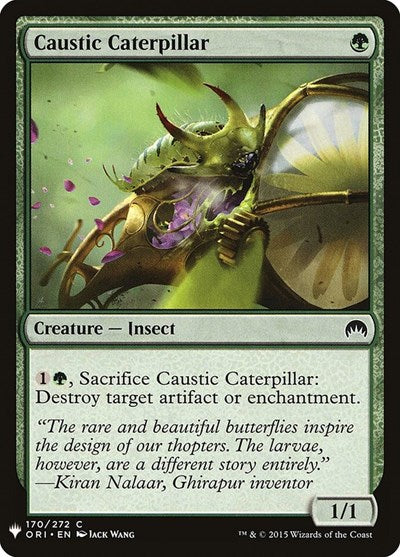 Caustic Caterpillar (Mystery Booster) Light Play