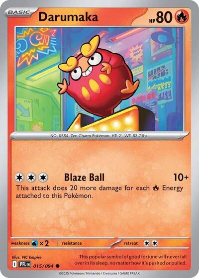 Darumaka (ME02: Phantasmal Flames) Light Play Reverse Holofoil