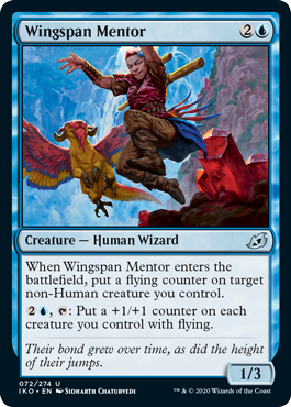 Wingspan Mentor (Ikoria: Lair of Behemoths) Light Play