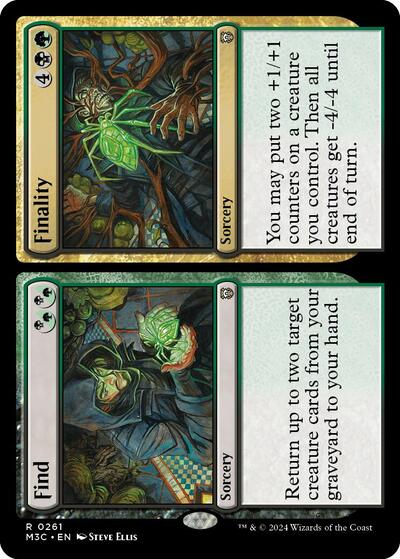 Find / Finality (Commander: Modern Horizons 3) Light Play