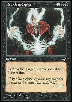 Reckless Spite (Tempest) Light Play