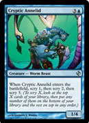 Cryptic Annelid (Duel Decks: Venser vs Koth) Light Play