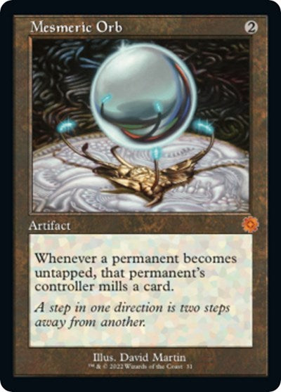 Mesmeric Orb (The Brothers' War: Retro Frame Artifacts) Near Mint