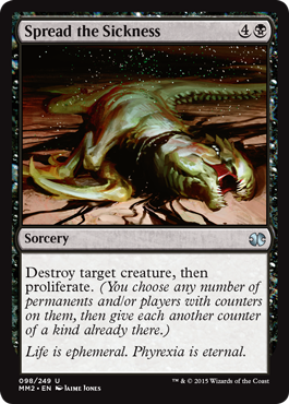 Spread the Sickness (Modern Masters 2015) Light Play