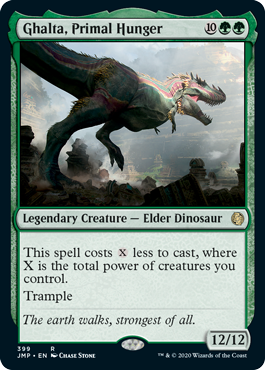 Ghalta, Primal Hunger (Jumpstart) Light Play