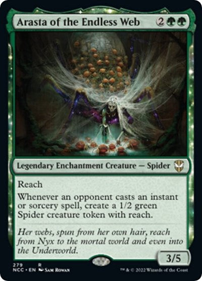 Arasta of the Endless Web (Commander: Streets of New Capenna) Near Mint