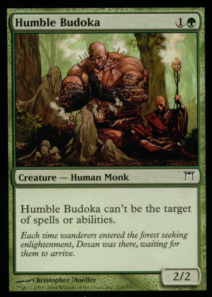 Humble Budoka (Champions of Kamigawa) Light Play