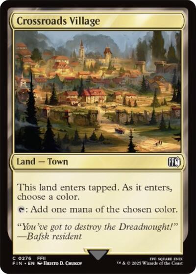 Crossroads Village (Universes Beyond: FINAL FANTASY) Light Play