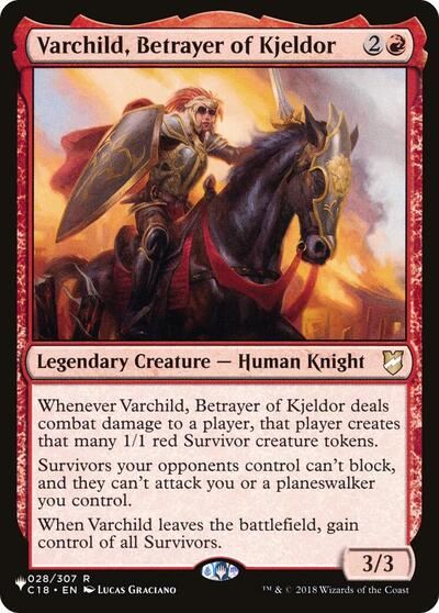 Varchild, Betrayer of Kjeldor (The List) Light Play