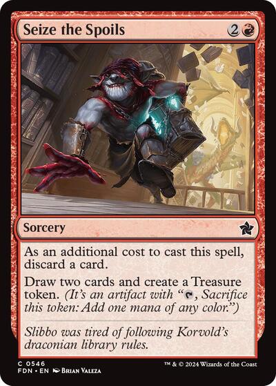 Seize the Spoils (Foundations) Light Play