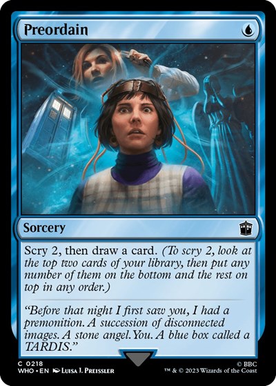 Preordain (Universes Beyond: Doctor Who) Light Play