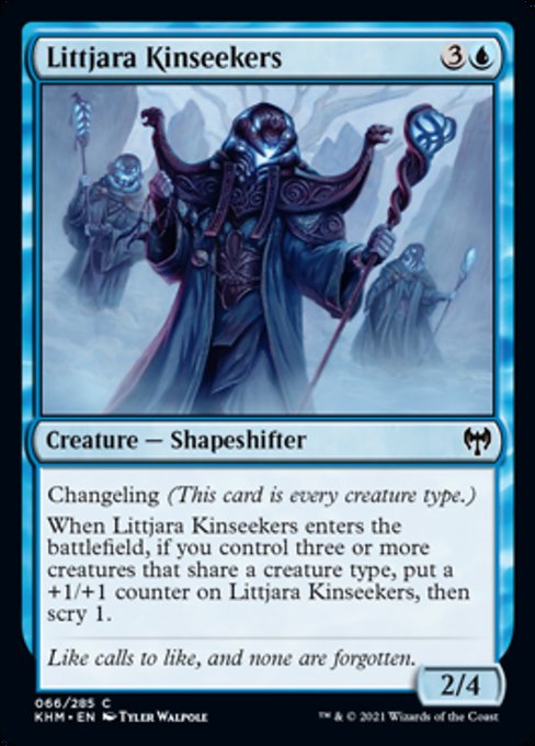 Littjara Kinseekers (Kaldheim) Light Play Foil