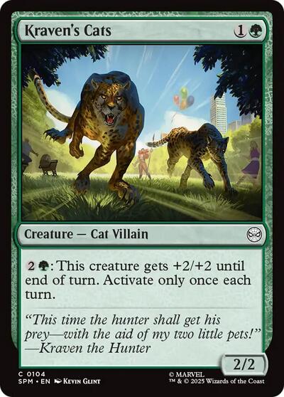 Kraven's Cats (Marvel's Spider-Man) Light Play