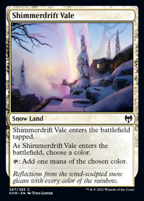 Shimmerdrift Vale (Kaldheim) Light Play