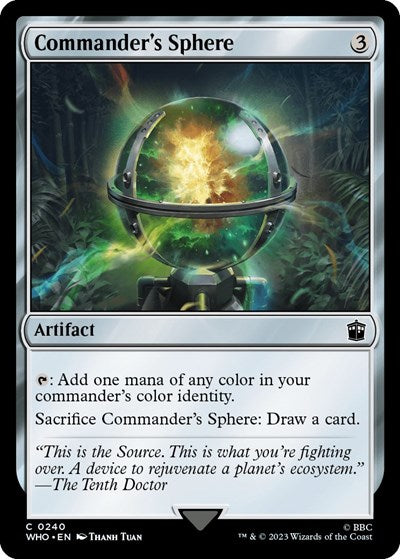 Commander's Sphere (Universes Beyond: Doctor Who) Light Play