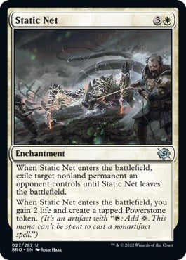 Static Net (The Brothers' War) Light Play