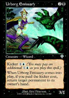 Urborg Emissary (Invasion) Light Play Foil