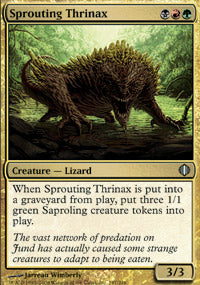 Sprouting Thrinax (Shards of Alara) Light Play