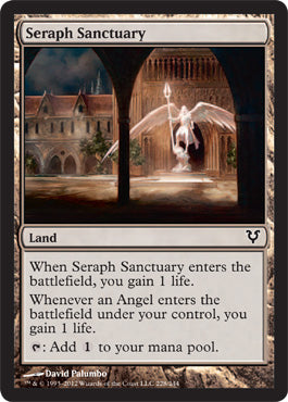 Seraph Sanctuary (Avacyn Restored) Light Play