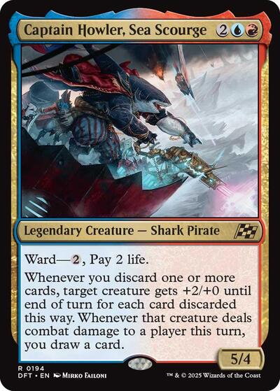 Captain Howler, Sea Scourge (Aetherdrift) Light Play