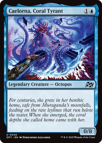 Caelorna, Coral Tyrant (Aetherdrift) Light Play