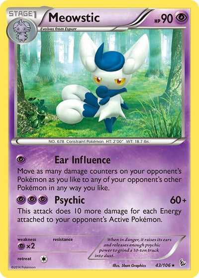 Meowstic (XY - Flashfire) Light Play