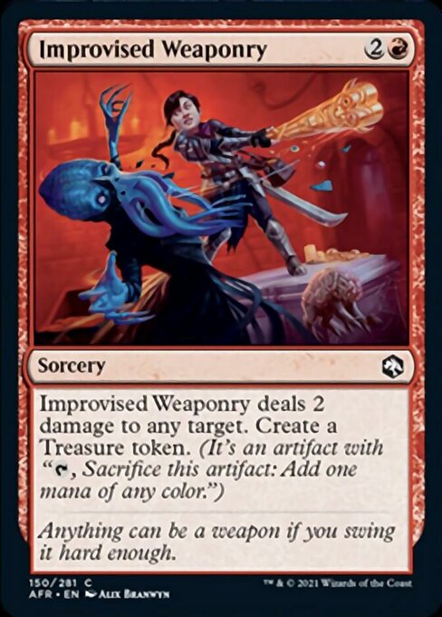 Improvised Weaponry (Adventures in the Forgotten Realms) Light Play