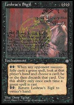 Leshrac's Sigil (Ice Age) Light Play