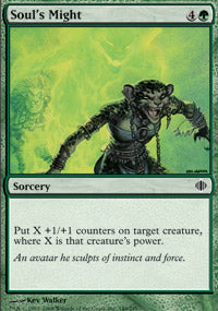 Soul's Might (Shards of Alara) Light Play