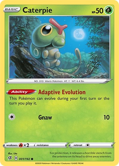 Caterpie (SWSH02: Rebel Clash) Medium Play