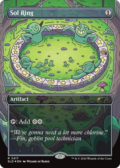 Sol Ring (2417) (Secret Lair) Near Mint Foil