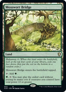 Mosswort Bridge (Commander Legends: Battle for Baldur's Gate) Light Play