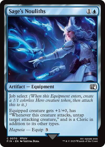 Sage's Nouliths (Universes Beyond: FINAL FANTASY) Light Play Foil