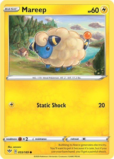 Mareep (SWSH03: Darkness Ablaze) Light Play